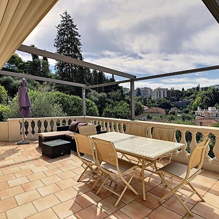 Villa Paradiso, Logement Avec Piscine, Nice Nord Exteriér fotografie